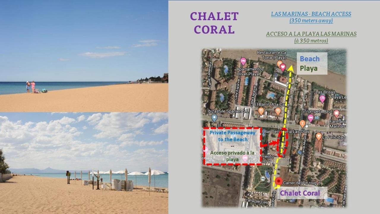 Chalet Coral Dénia Esterno foto